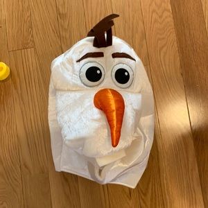 Disney Olaf costume headpiece/mask
